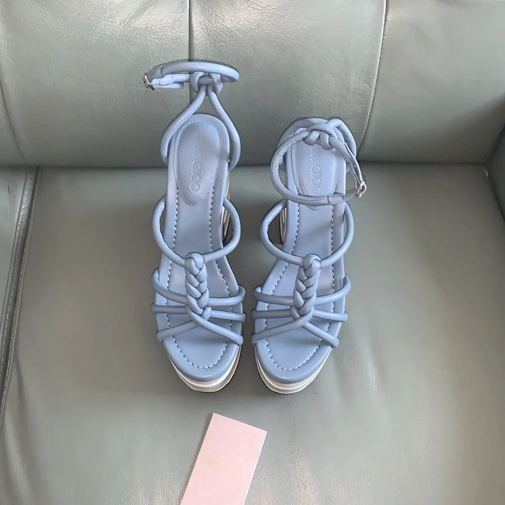 Jimmy Choo NWT Clare Platform Sandal - Picture 3 of 15